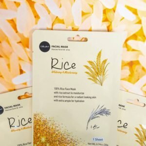 Célavi Essence Facial Sheet Mask – Rice — view 2 - Koko Dorado Beauty