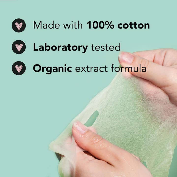 Célavi Essence Facial Sheet Mask – Aloe Vera — view 4 - Koko Dorado Beauty