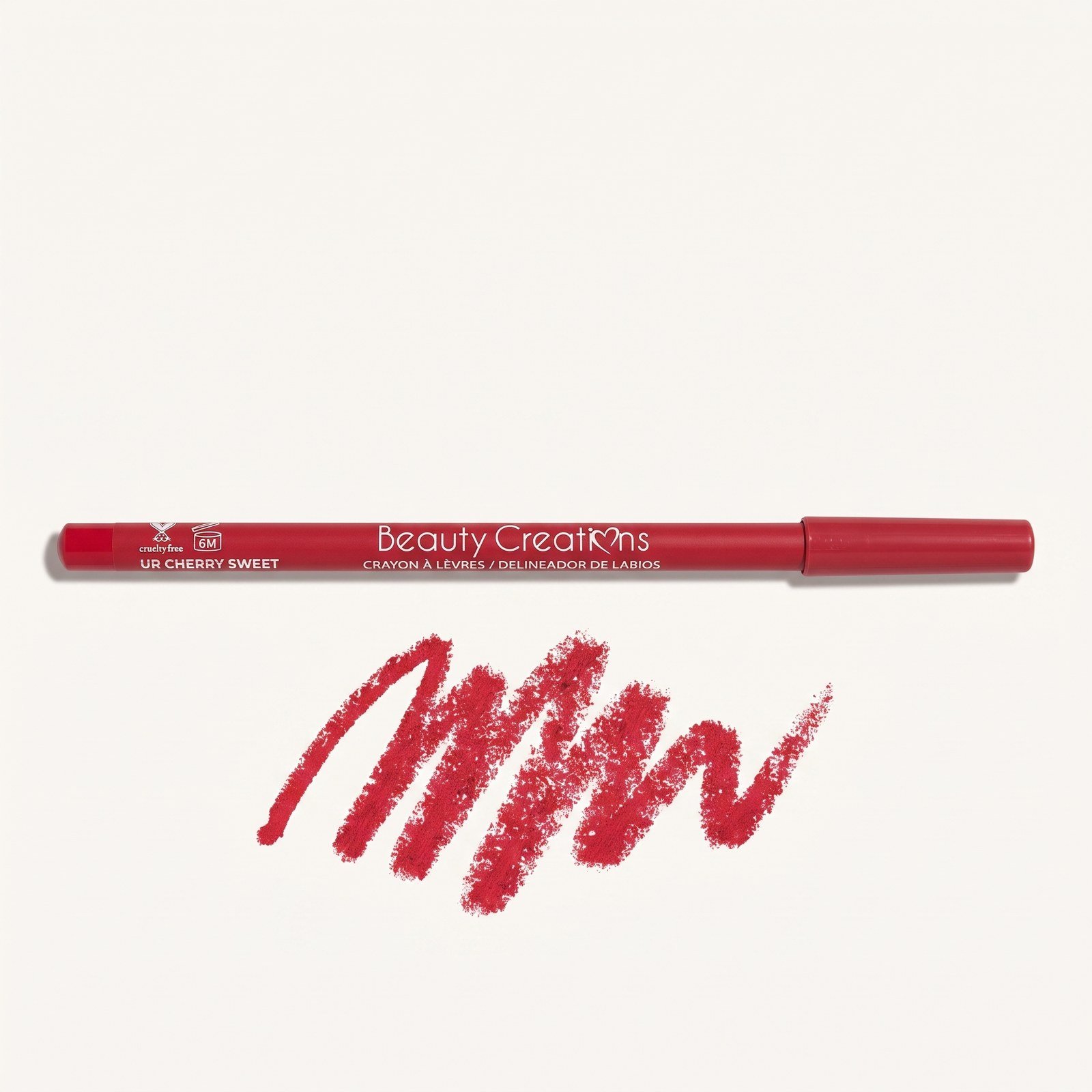 Beauty Creations Ur Cherry Sweet Wooden Lip Pencil - Koko Dorado Beauty