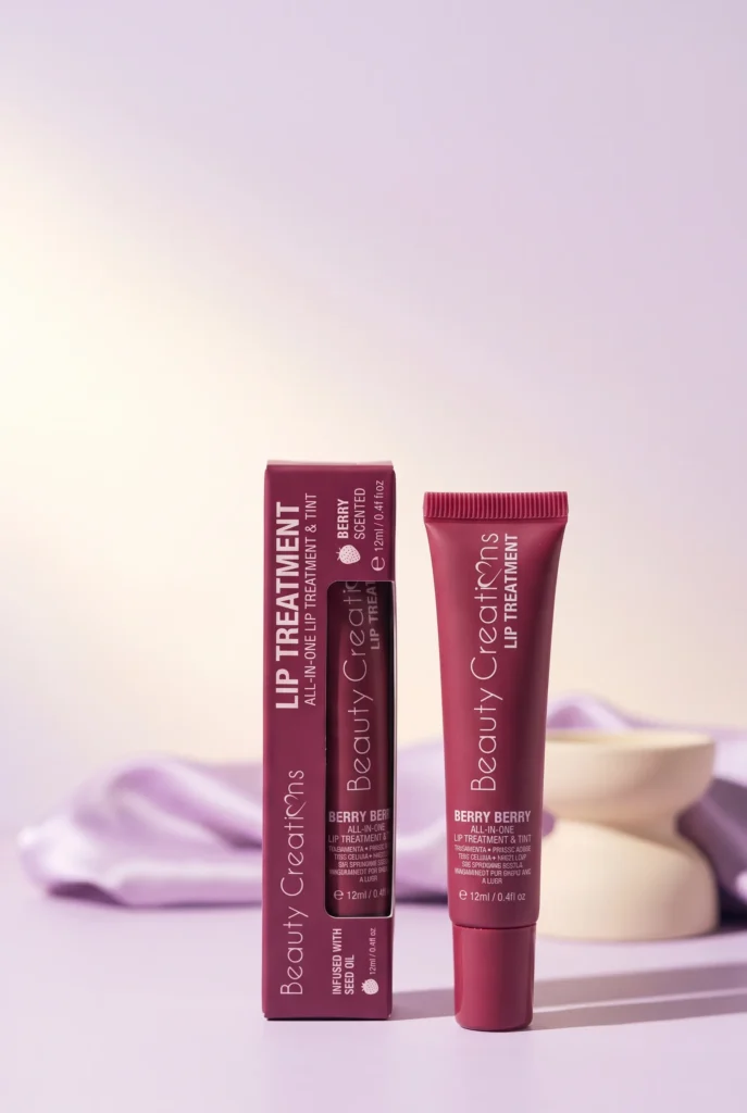 Beauty Creations Berry Berry All-In-One Lip Treatment and Tint, stocked by Koko Dorado Beauty