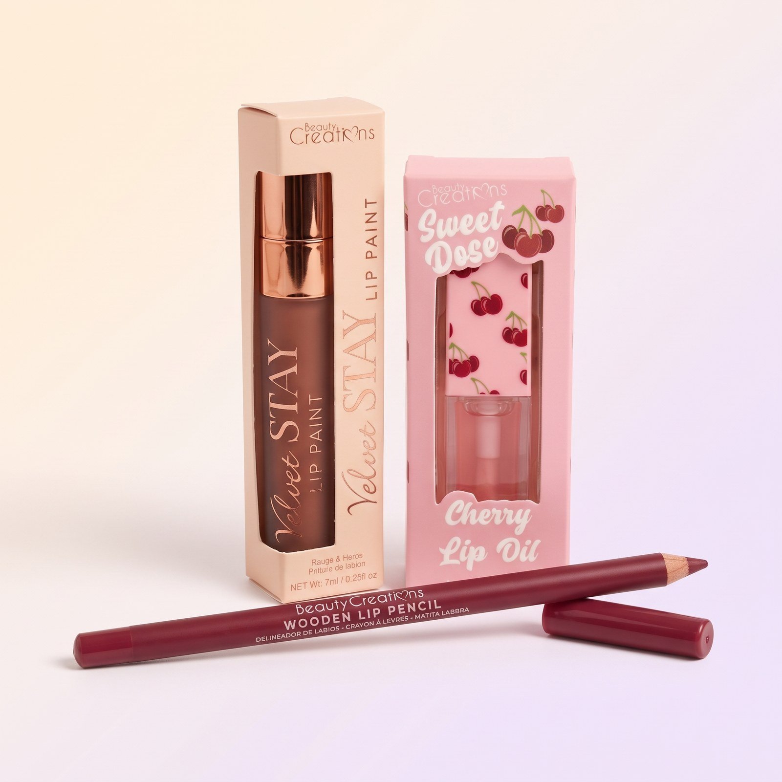 The Lip Edit bundle - Koko Dorado Beauty