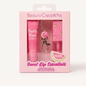 Sweet Lip Essentials Set Lip Balm Keychain - Watermelon - Koko Dorado Beauty